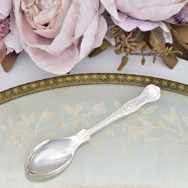 シェルモチーフ シルバースプーン（12cm）