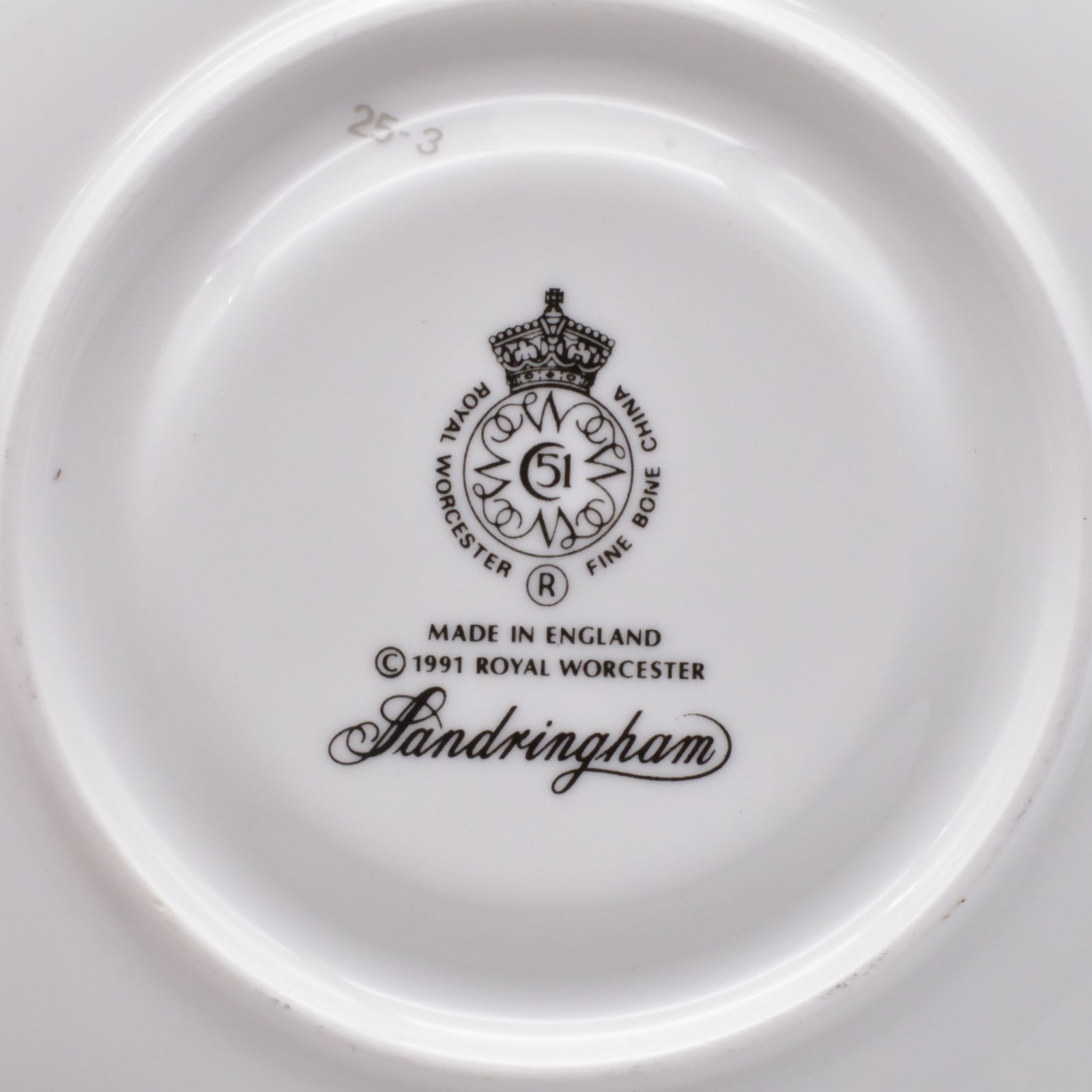 サンドリンガム カップ＆ソーサー – ロイヤルウースター専門店